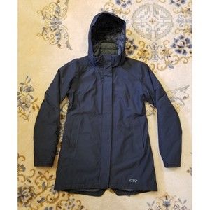 Outdoor Research Women's Black Prologue Rosemont Parka Jacket Size XS XSmall